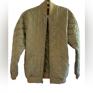 Quilted Olive Green Quilted ORVIS Jacket